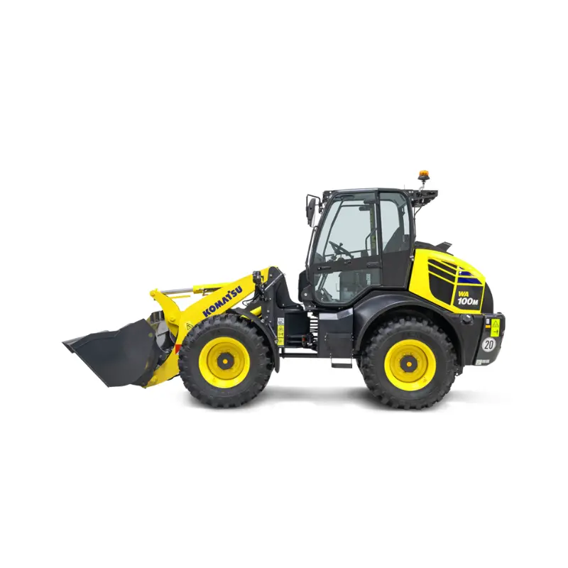 Komatsu Compact Wheel Loaders WA100M-8 Efficiency – Reliability – Versatility Komatsu Compact Wheel Loaders WA100M-8 Efficiency – Reliability – Versatility - Image 1